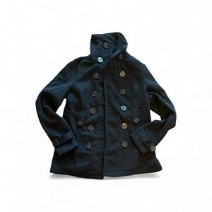 Cavalini Double breasted, black short women’s Coat size medium